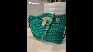 Tutorial borsa Giuly. borsa in fettuccia. Uncinetto facile. Uncinetto per principianti