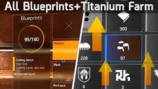 How to get EVERY Weapon Mod BLUEPRINT + Best Titanium Farm | The Division 2