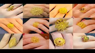 Latest Gold Rings Designs 2023 l New Gold Finger Ring Designs For Girls l @horainshop