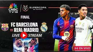 ✅ Final supercopa De España [vivo] 🔴🏆F.C. Barcelona VS Real Madrid ⚽️