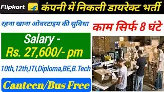 Flipkart में भर्ती | Flipkart recruitment 2021 | Private Company Job | Latest job notification 2021