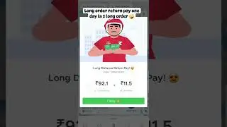 Long order return pay one day la 3  order 🤪 #zomato #automobile #swiggy #zomatodelivery #minivlog