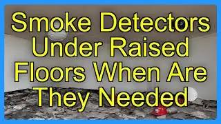 Smoke Detectors Under Raised Floors When Are They Needed