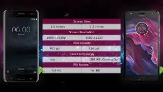 Nokia 6 vs Moto X4 - Phone comparison