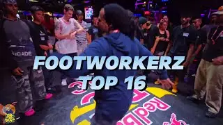 TOP 16 FOOTWORKERZ BATTLE AT RED BULL BC ONE CAMP USA 2025
