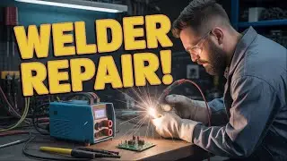 This Burnt Circuit Nearly Ruined the Welder | Here's How I Fixed It