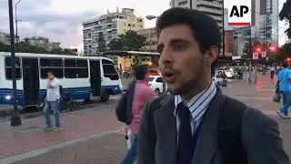 Mixed reaction in Caracas to Trump threat of military action