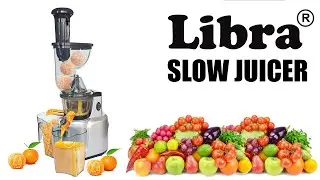 Libra slow juicer and cold press juicer