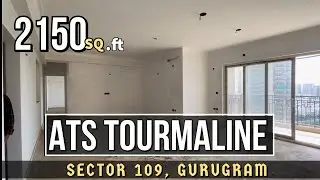 ATS tourmaline sector 109, Gurugram, Dwarka Expressway [ 2150 Sq.ft ] Row Conditions