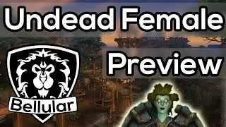 New Undead Female Model Customisation & Animations - Warlords of Draneor