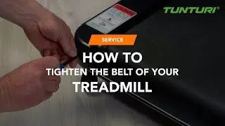 HOW TO | Tighten a Treadmill Belt | Tunturi Fitness