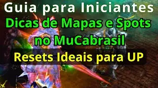 Guia para #iniciantes aqui no #mucabrasil mapas, spots e muitas dicas ✨🤍 #muonline #museason2