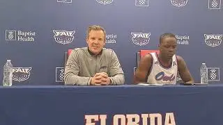 2023 Coach Dusty May FAU Men's Basketball Field of 68 Charleston Win Presser