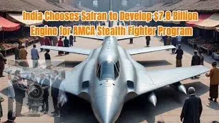 India Chooses Safran to Develop $7.8 Billion Engine for AMCA Stealth Fighter Program