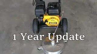 Dewalt 3300psi 2.4gpm Gas Pressure Washer 1 year update