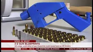 3 D gun blueprints (USA) - BBC News - 1st August 2018