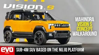 Koncepcja Mahindra Vision S | SUV o długości poniżej 4 m i dużych ambicjach | evo India