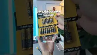 Pin kiềm Alkaline Vigear | Ph&uacute; Win Review