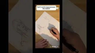 My process part 1: the sketch #art #drawing #comics #illustration #comicillustration