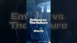 Eminem vs The Culture part 1, Eminem and Ms Fit beef🎤 #youtubeshorts #youtube #eminem #rap #detroit