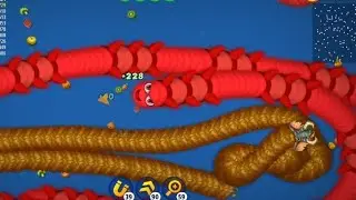 Worms Zone Best Battle Long Tentakel Trap The Giant Slither Snake. 