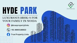 Prime Flats in Hyde Park, Central Noida 8860188922