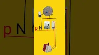 Cooler motor connection 2 wire wiring