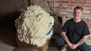 BUILDING A 50KG KING KONG HEAD FROM EXPANDING FOAM AND PUTTY