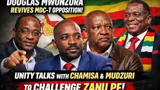 Douglas Mwonzora Revives MDC-T Opposition | Unity Talks with Chamisa & Mudzuri to Challenge ZANU PF