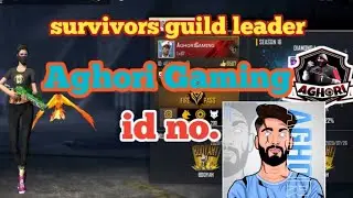 Aghori Gaming id number | Aghori Gaming uid | Aghori id free fire |