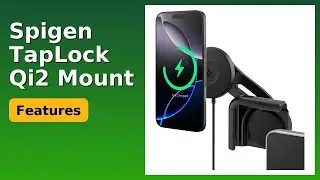 REVIEW (2025): Spigen TapLock Qi2 Mount. Features.