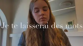 Je te laisserai des mots (in english - cover by Emilia