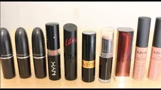 My Favorite Nudies! (Nude lipsticks WOC friendly)