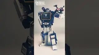 【SSSwiftTransform】SOUNDWAVE&LASERBEAK G1 Transformers 变形金刚极速变 MP声波 透模玩