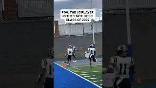 4 ⭐️ WR From Byrnes High School Takes It To The House 🏠🤯 #football #fnl #touchdown