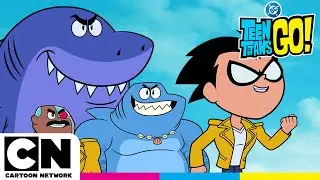 Teen Titans Go! | O Megalo-Don Jackson 🦈 | Cartoon Network