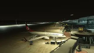 MSFS2024 PMDG 737-800 TURKISH AIRLINES GECE İZMİR UÇUŞU