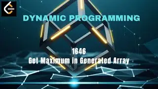 1646.Get Maximum in Generated Array|leetcode dp series|leetcode