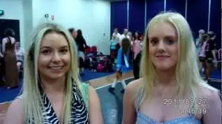 2011 Australian Irish Dancing Championships - Interview with Watkins & Cosgriff Dancers
