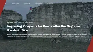Crisis Group Calls for Bigger International Involvement in Nagorno Karabakh