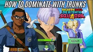 Dominating with Trunks in this new FREE TO PLAY DragonBall game!  #Dbz #dragonballz #moba