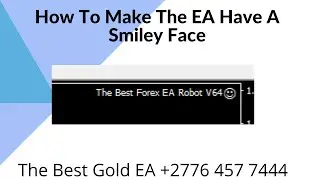 How To Make The Ea Have A EA Smiley face