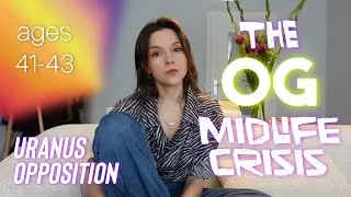 Uranus opposition at 42 years old: astrology's take on midlife crisis