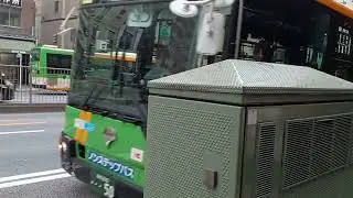 三菱ふそうエアロスター都営バスZ-K267(青戸)上23十間橋経由平井駅行き浅草寿町16時48分到着