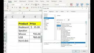Indian rupees symbol in ms excel | currency symbol in excel| number group in excel complete tutorial