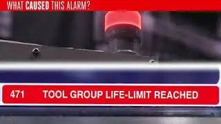 Alarm 471 Tool Group Life Limit Reached Korean sub