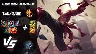 JUNGLE Lee Sin vs Kindred - EU Challenger Patch 25.S1.8
