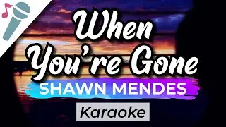 Shawn Mendes - When You're Gone (2022 / 1 HOUR * 4K / ENG/ESP LYRICS / VIDEO * LOOP)