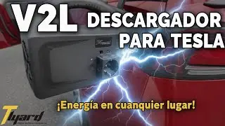 V2L de TLYARD para TESLA #tesla  🚗💨 CODIGO 