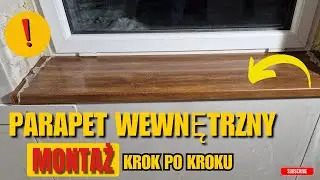 Jak zamontować parapet wewnętrzny?🤔 Od czego zacząć? 🤔 #montaż #parapet #remont #budowa #diy #work